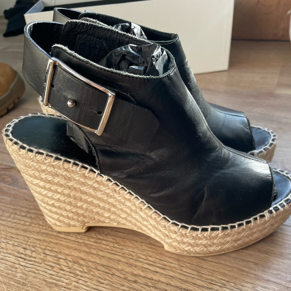 Alexander McQueen espadrille wedges